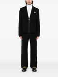 Casablanca zip-up mesh-panel jacket
