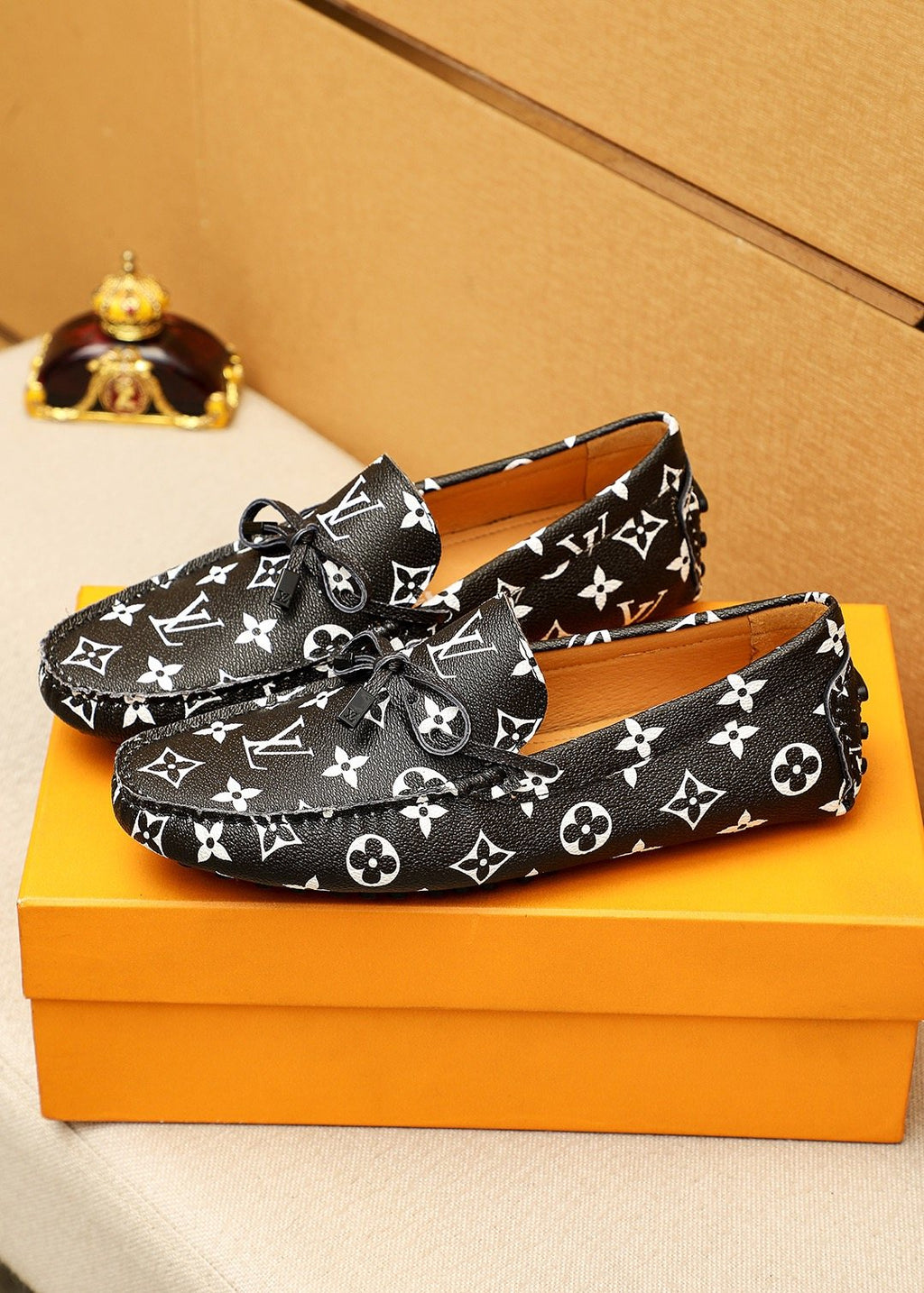 Louis Vuitton Monogram Driving Loafers