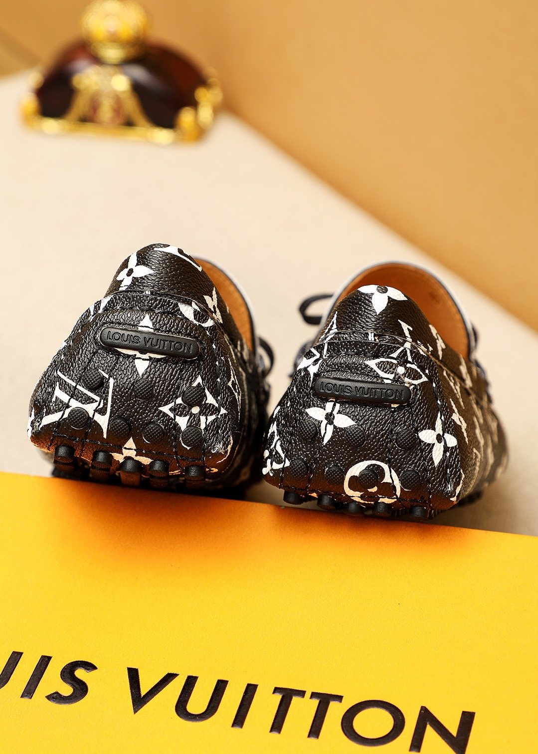 Louis Vuitton Monogram Driving Loafers
